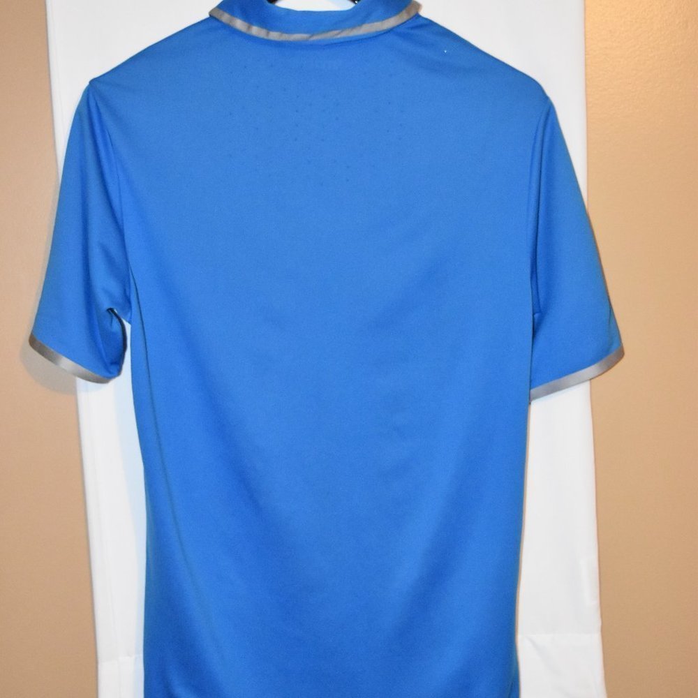blue Addidas  polo - Picture 3 of 7